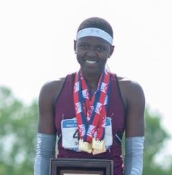 Shafiqua Maloney - record breaking indoor performance