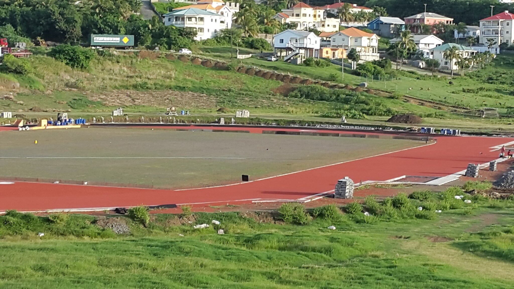 St. Vincent and the Grenadines' National Stadium as of 15th September 2020