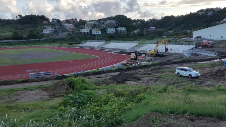 SVG's National stadium as of 08-10-20 13