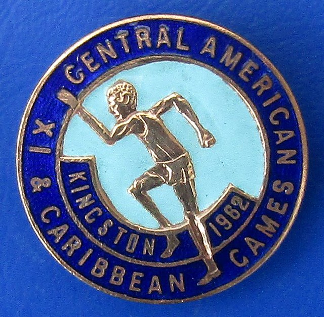 pin from 9th Central American and Caribbean Games