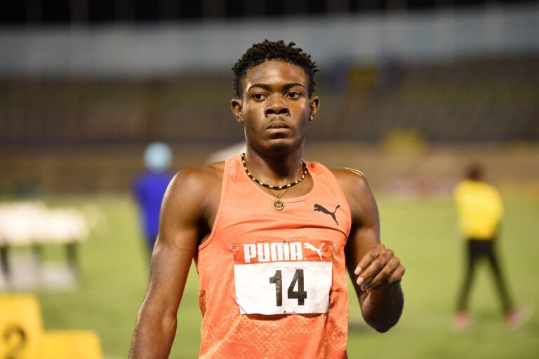 Christopher Taylor, Jamaica (Photo credit - Anthony Foster, TrackAlerts)