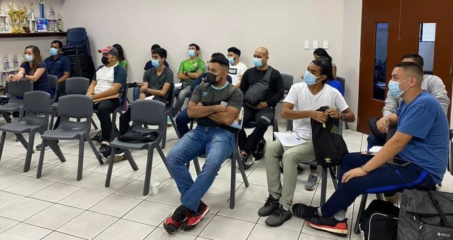 Participants at the Officials training Course