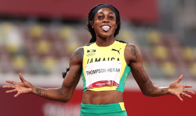 Elaine Thompson-Herah of Jamaica