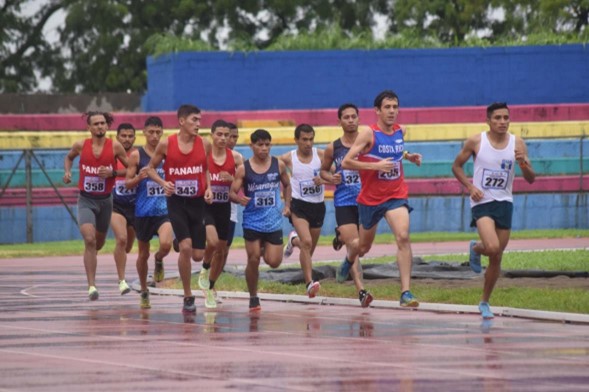 Athletes in fierce competition during the CADICA Championships over the weekend