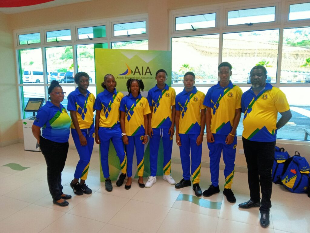 SVG’s  6 member team to the Regroupment Athletique du Nord (RAN) Meet in Martinique