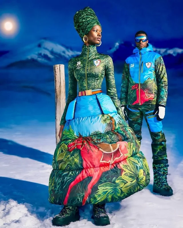 Team Haiti's Milano Cortina 2026 Olympic uniforms